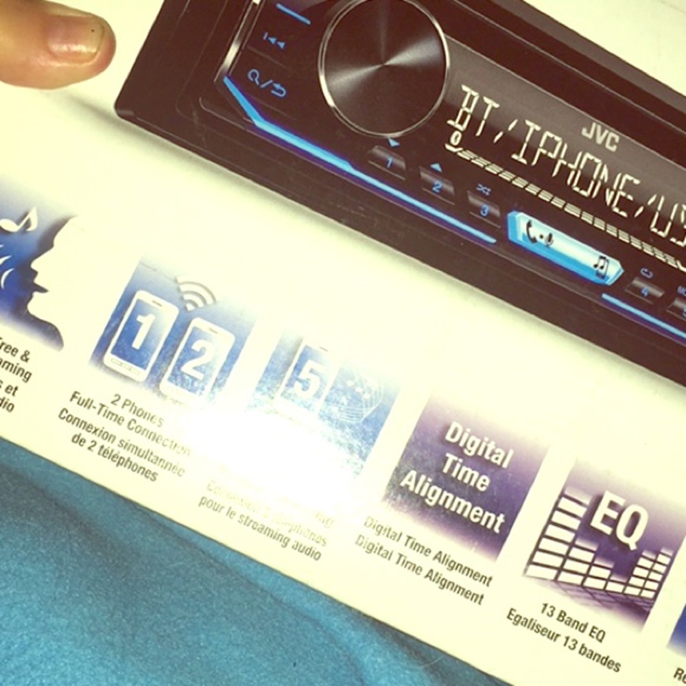 Jvc car radio